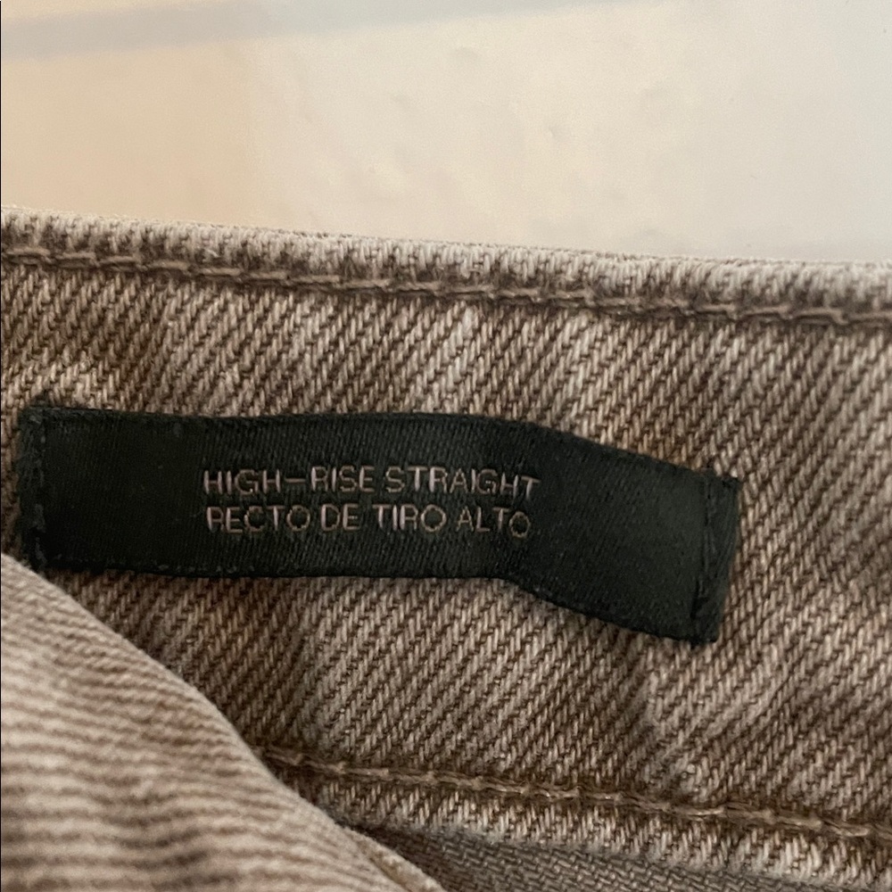 Wild Fable High Rise Button-Fly Jeans in Tan - Picture 7 of 16